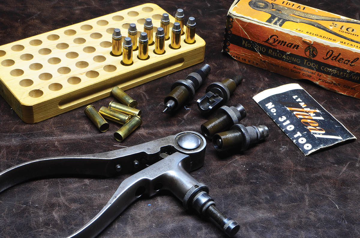 The complete Lyman/Ideal No. 310 Tool for the 38 Special.
